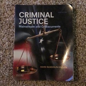 Criminal Justice Textbook.